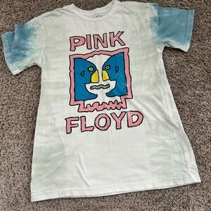 Pink Floyd Tie Dye‎ Graphic T Shirt Mens Womens Abstract Art Crew Neck Tee